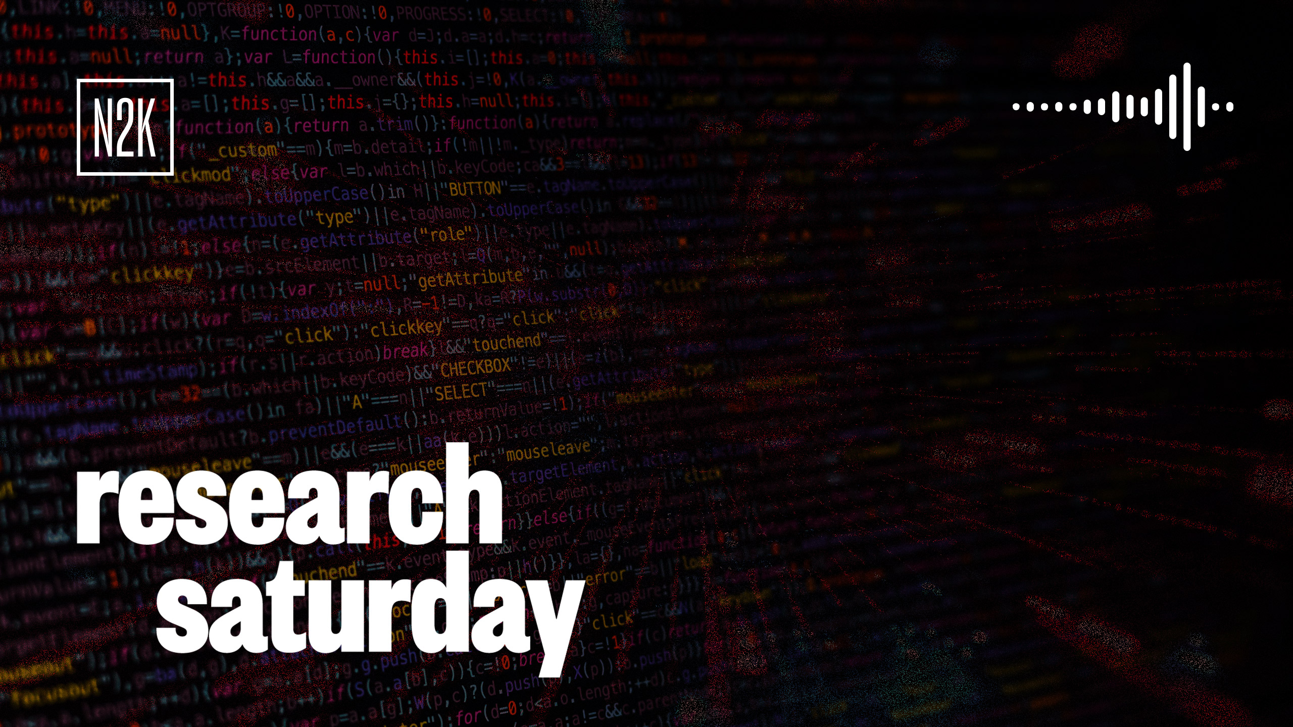Research Saturday 10.24.26