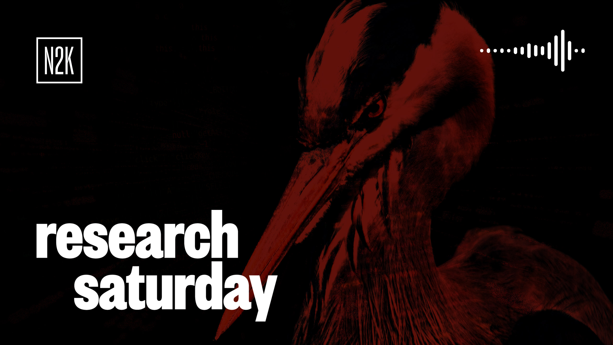 Research Saturday 10.31.26